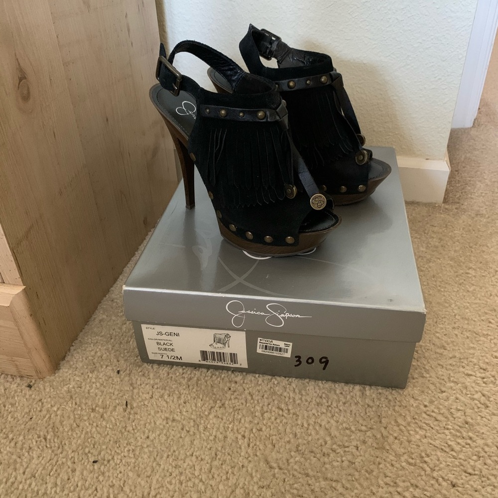 Jessica Simpson Suede Heels